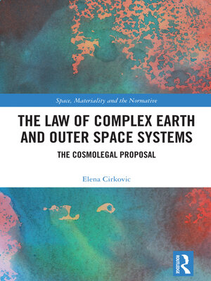 cover image of The Law of Complex Earth and Outer Space Systems